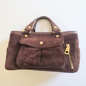 Celine brown suede boogie bag